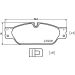 Hella Bremsbelagsatz, Scheibenbremse 8DB 355 012-251 Hella Bremsbelagsatz, Scheibenbremse 8DB 355 012-251