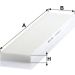 MANN-FILTER CU 5480 Innenraumfilter, Partikelfilter MANN-FILTER CU 5480 Innenraumfilter, Partikelfilter