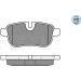 Meyle Bremsbelagsatz, Scheibenbremse MEYLE-PD: Advanced performance and design 025 245 5918/PD