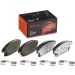 Brembo Bremsbelagsatz, Scheibenbremse XTRA LINE P 59 077X Brembo Bremsbelagsatz, Scheibenbremse XTRA LINE P 59 077X