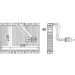 Verdampfer, Klimaanlage AE 128 000P Verdampfer, Klimaanlage AE 128 000P