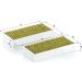 MANN-FILTER FP 26 028-2 Innenraumfilter FreciousPlus Aktivkohlefilter mit Polyphenol, antibakteriell, Feinstaubfilter (PM 2.5)