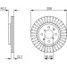 BOSCH Bremsscheibe 0 986 479 788 BOSCH Bremsscheibe 0 986 479 788