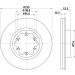 Hella Bremsscheibe 8DD 355 118-481