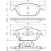 BOSCH Bremsbelagsatz, Scheibenbremse 0 986 494 383 BOSCH Bremsbelagsatz, Scheibenbremse 0 986 494 383