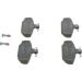 BOSCH Bremsbelagsatz, Scheibenbremse 0 986 460 995 BOSCH Bremsbelagsatz, Scheibenbremse 0 986 460 995