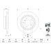 BOSCH Bremsscheibe 0 986 478 570 BOSCH Bremsscheibe 0 986 478 570