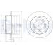 Delphi Bremsscheibe BG3815 Delphi Bremsscheibe BG3815
