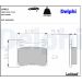 Delphi Bremsbelagsatz, Scheibenbremse LP915 Delphi Bremsbelagsatz, Scheibenbremse LP915