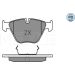 Meyle Bremsbelagsatz, Scheibenbremse MEYLE-PD: Advanced performance and design 025 241 6120/PD