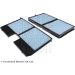 Blue Print Filtersatz, Innenraumluft ADT32532