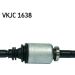 SKF Antriebswelle VKJC 1638 SKF Antriebswelle VKJC 1638