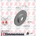 Zimmermann Bremsscheibe Coat Z 430.1487.20