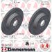Zimmermann Bremsscheibe BLACK Z 150.3405.53 Zimmermann Bremsscheibe BLACK Z 150.3405.53