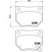 Brembo Bremsbelagsatz, Scheibenbremse PRIME LINE P 78 016