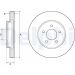 Delphi Bremsscheibe BG4120