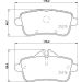 Hella Bremsbelagsatz, Scheibenbremse 8DB 355 020-161 Hella Bremsbelagsatz, Scheibenbremse 8DB 355 020-161