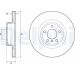 Delphi Bremsscheibe BG4755C