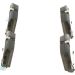BOSCH Bremsbelagsatz, Scheibenbremse 0 986 424 870