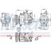 Nissens Kompressor, Klimaanlage FIRST FIT 89111