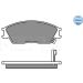 Meyle Bremsbelagsatz, Scheibenbremse MEYLE-ORIGINAL: True to OE 025 210 1214/W Meyle Bremsbelagsatz, Scheibenbremse MEYLE-ORIGINAL: True to OE 025 210 1214/W