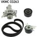 SKF Wasserpumpe + Zahnriemensatz VKMC 03263
