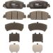 TRW Bremsbelagsatz, Scheibenbremse GDB3615