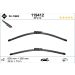 SWF 119412 Scheibenwischer VisioFlex 650, 380 mm vorne, Rahmenlos, mit Spoiler