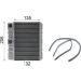 Wärmetauscher, Innenraumheizung AH 87 000P Wärmetauscher, Innenraumheizung AH 87 000P