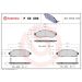 Brembo Bremsbelagsatz, Scheibenbremse PRIME LINE P 56 096 Brembo Bremsbelagsatz, Scheibenbremse PRIME LINE P 56 096