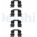 Delphi Zubehörsatz, Scheibenbremsbelag LX0372