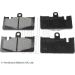 Blue Print Bremsbelagsatz, Scheibenbremse ADT342125