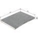 BOSCH 1 987 435 554 Innenraumfilter BOSCH 1 987 435 554 Innenraumfilter