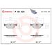 Brembo Bremsbelagsatz, Scheibenbremse PRIME LINE P 06 023 Brembo Bremsbelagsatz, Scheibenbremse PRIME LINE P 06 023