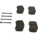 BOSCH Bremsbelagsatz, Scheibenbremse 0 986 424 750