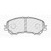 Ferodo Bremsbelagsatz, Scheibenbremse PREMIER ECO FRICTION FDB4843 Ferodo Bremsbelagsatz, Scheibenbremse PREMIER ECO FRICTION FDB4843