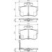 BOSCH Bremsbelagsatz, Scheibenbremse 0 986 424 568 BOSCH Bremsbelagsatz, Scheibenbremse 0 986 424 568