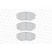 Ferodo Bremsbelagsatz, Scheibenbremse PREMIER ECO FRICTION FDB4447 Ferodo Bremsbelagsatz, Scheibenbremse PREMIER ECO FRICTION FDB4447