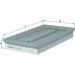 Knecht Luftfilter LX 350