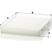 MANN-FILTER CU 2533-2 Innenraumfilter, Partikelfilter MANN-FILTER CU 2533-2 Innenraumfilter, Partikelfilter