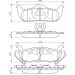BOSCH Bremsbelagsatz, Scheibenbremse 0 986 494 142 BOSCH Bremsbelagsatz, Scheibenbremse 0 986 494 142