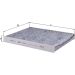 Knecht Filter, Innenraumluft LAK 182