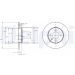 Delphi Bremsscheibe BG2454 Delphi Bremsscheibe BG2454