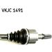 SKF Antriebswelle VKJC 1491