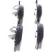 BOSCH Bremsbelagsatz, Scheibenbremse 0 986 494 687 BOSCH Bremsbelagsatz, Scheibenbremse 0 986 494 687