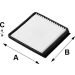 Filter, Innenraumluft 698146 Filter, Innenraumluft 698146