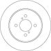 TRW Bremsscheibe DF6686