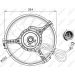 NRF Lüfter, Motorkühlung 47023