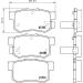 Hella Bremsbelagsatz, Scheibenbremse 8DB 355 016-451 Hella Bremsbelagsatz, Scheibenbremse 8DB 355 016-451