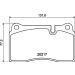 Hella Pagid Bremsbelagsatz, Scheibenbremse 8DB 355 013-201 Hella Pagid Bremsbelagsatz, Scheibenbremse 8DB 355 013-201